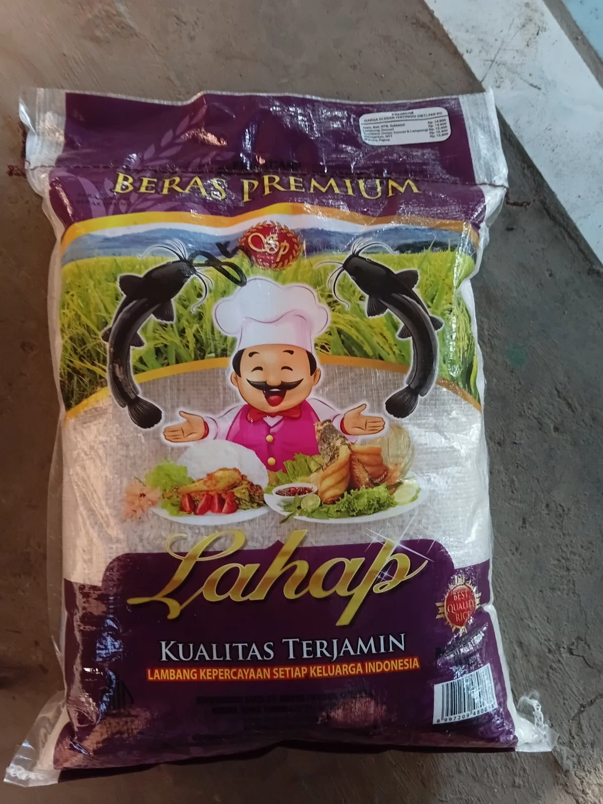 Beras Lahap